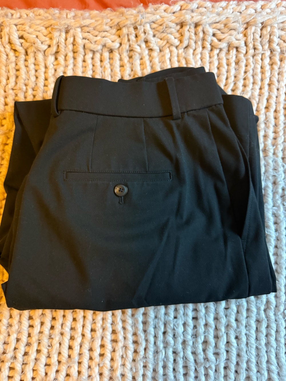 Black Uniqlo Trousers